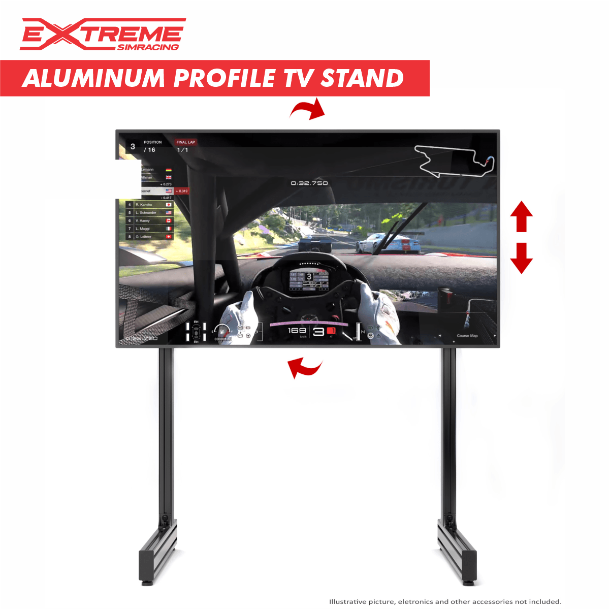 AX160 Aluminum Profile Simracing Rig