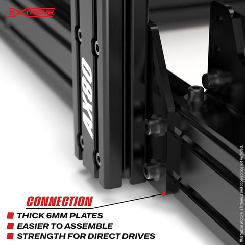 AX80 Aluminum Profile Simracing Rig