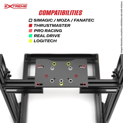 AX80 Aluminum Profile Simracing Rig