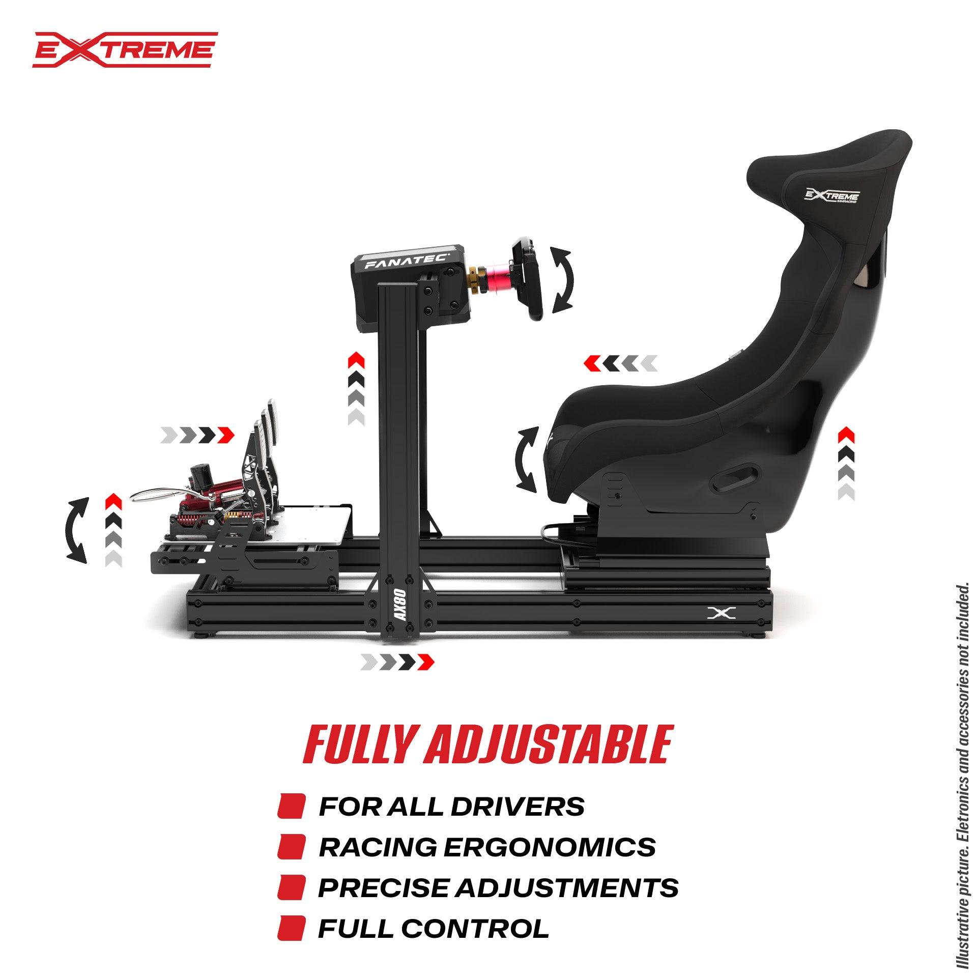 AX80 Aluminum Profile Simracing Rig