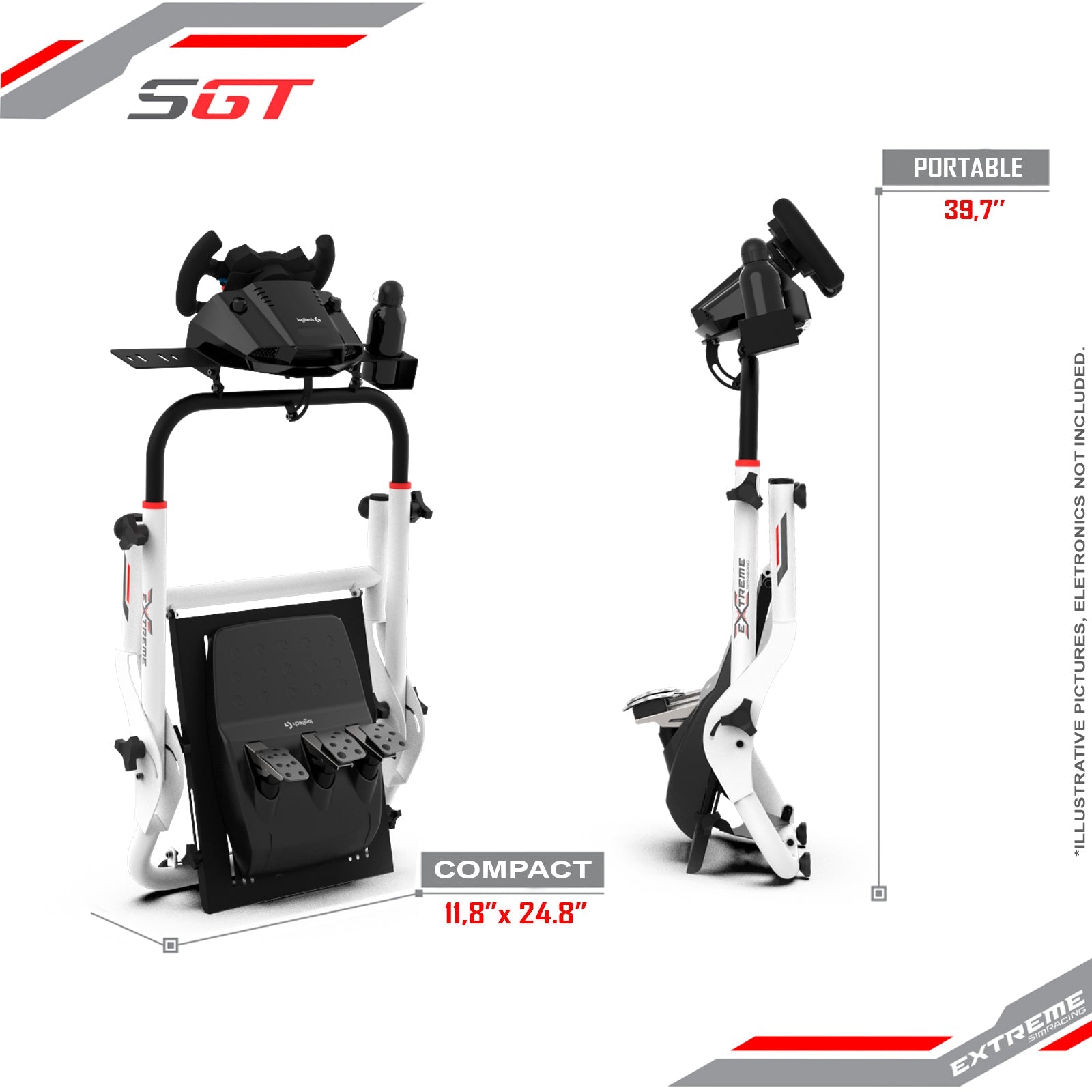 Wheel Stand SGT (Wheel Locks Included)