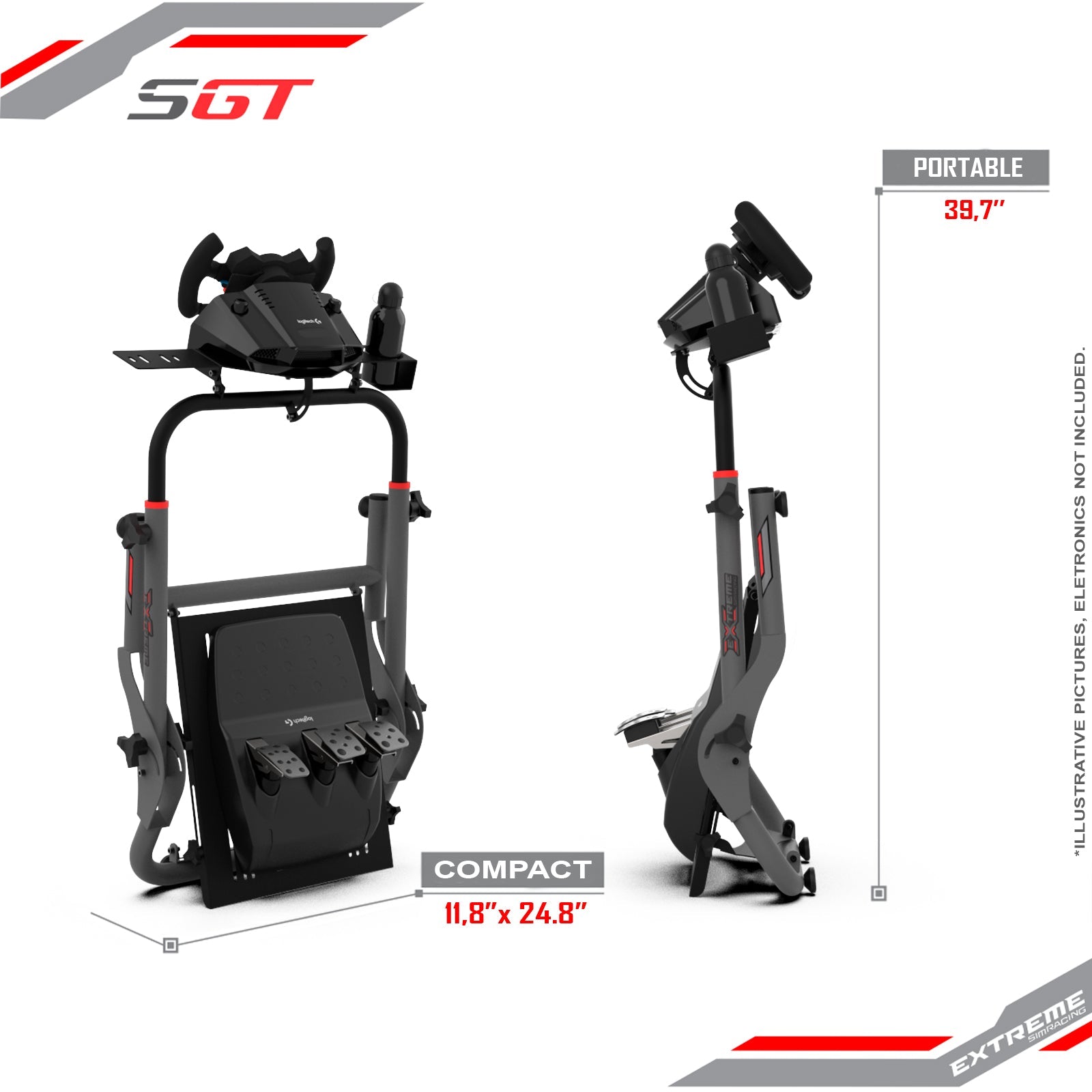 Wheel Stand SGT (Wheel Locks Included)
