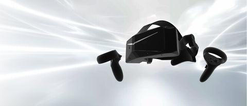 Pimax Crystal Light Prime PC VR Headset - 8K QLED with Local-Dimming, Ideal for Flight and Racing Simulators