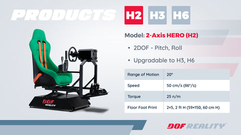 H2 Racing Motion Simulator Platform