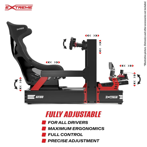 AX160 Aluminum Profile Simracing Rig