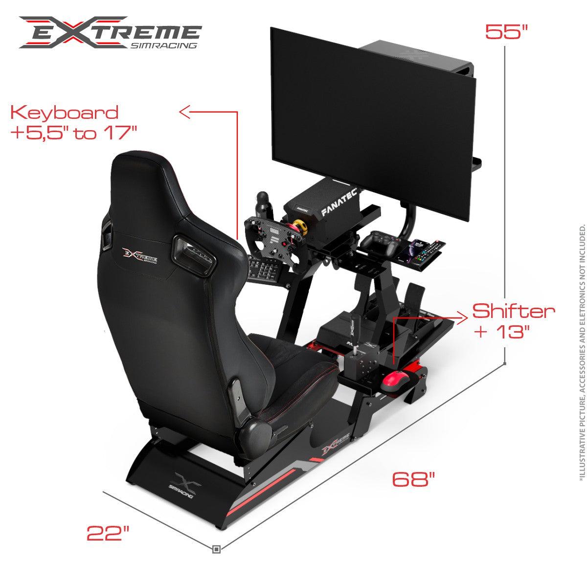 Simracing Cockpit XT Premium 3.0 Full Accessories