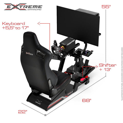 Simracing Cockpit XT Premium 3.0 Full Accessories