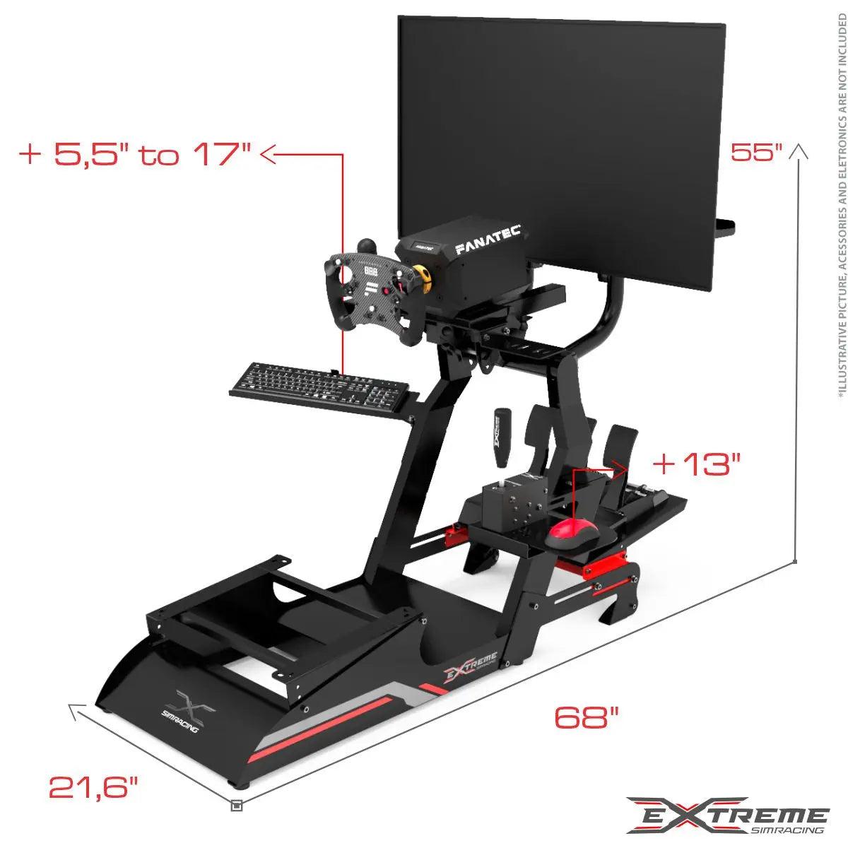 Extreme Simracing Chassis 3.0 - Full of Accessories