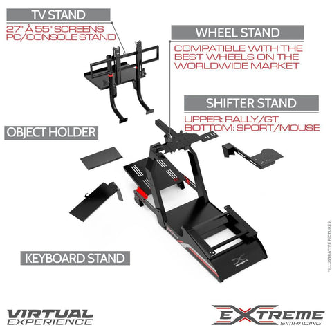 Extreme Simracing Chassis 3.0 - Full of Accessories