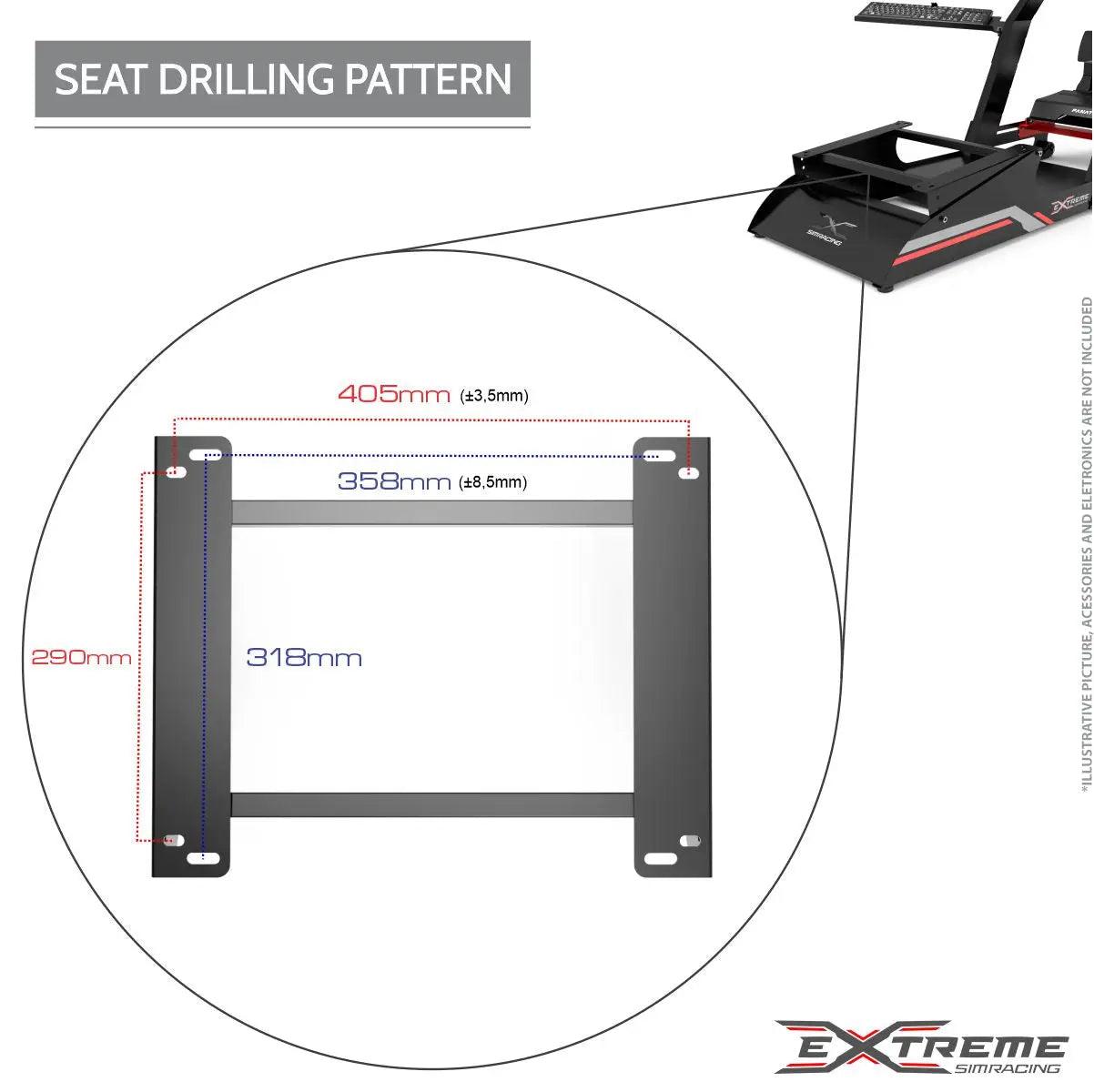 Extreme Simracing Chassis 3.0 - Full of Accessories