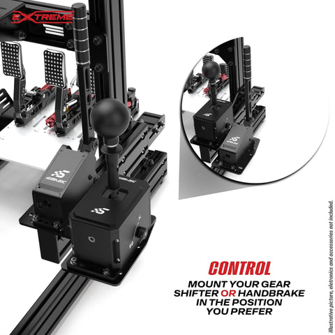 Handbrake Add-On for Gear Shifter Mount AX80