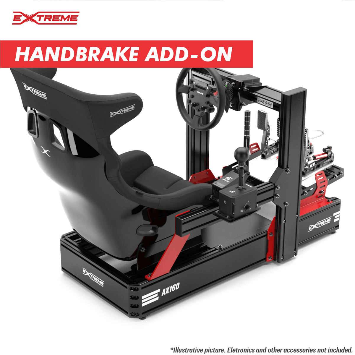 AX160 Aluminum Profile Simracing Rig
