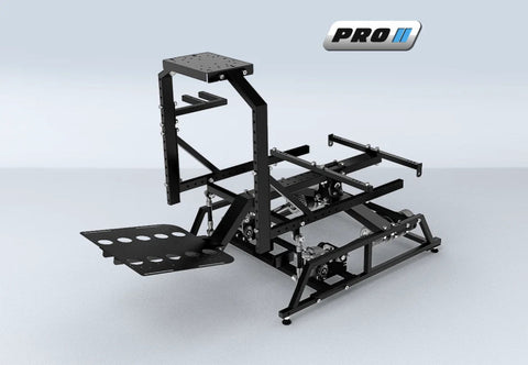 Black metal frame structure on a light gray background with 'PRO' logo.
