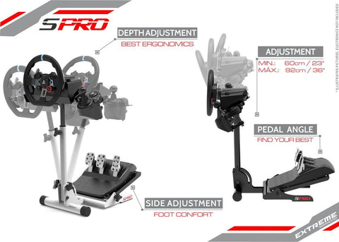 Wheel Stand White Edition SPRO