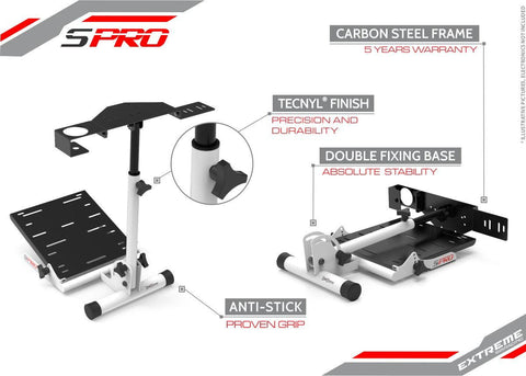 Wheel Stand White Edition SPRO