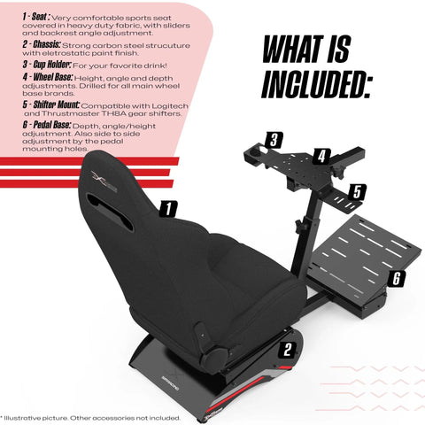 Sim Racing Cockpit Compact 2.0