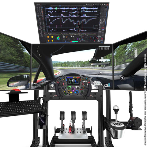 Top Screen Add-On for Aluminum Profile TV Stand