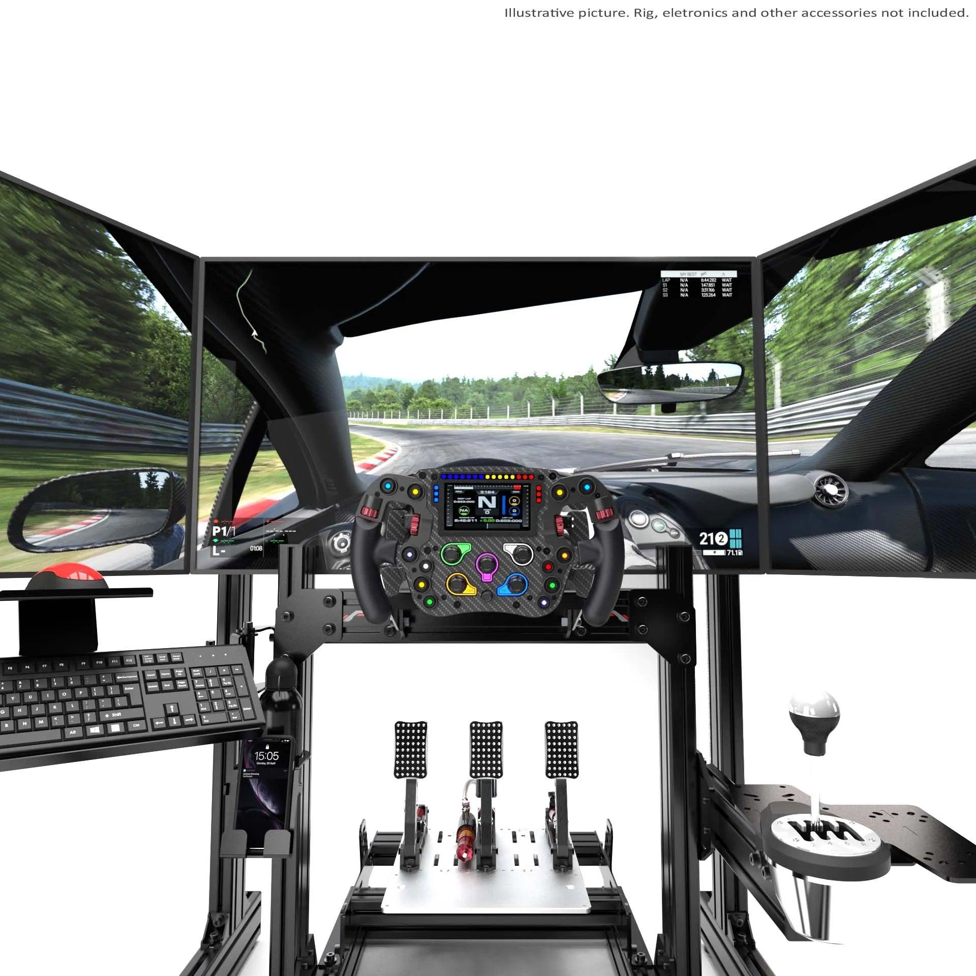 Triple Screen Add-On for Aluminum Profile TV Stand