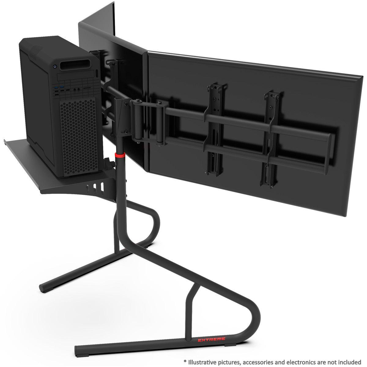 Triple Screen TV Stand
