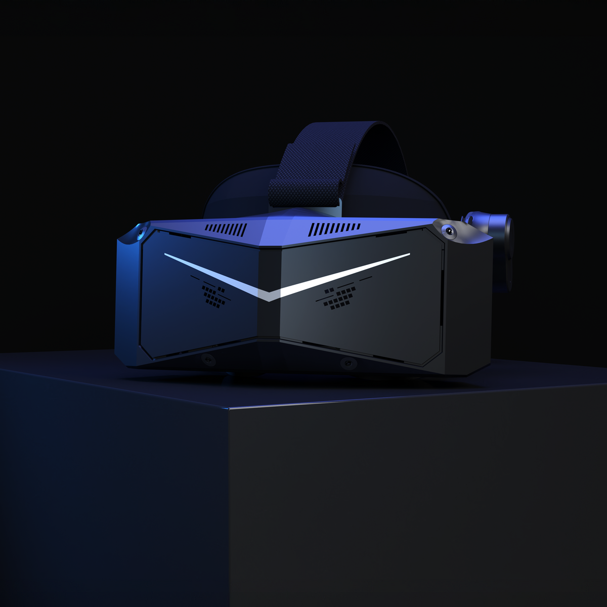 Pimax Crystal Light Prime PC VR Headset - 8K QLED with Local-Dimming, Ideal for Flight and Racing Simulators